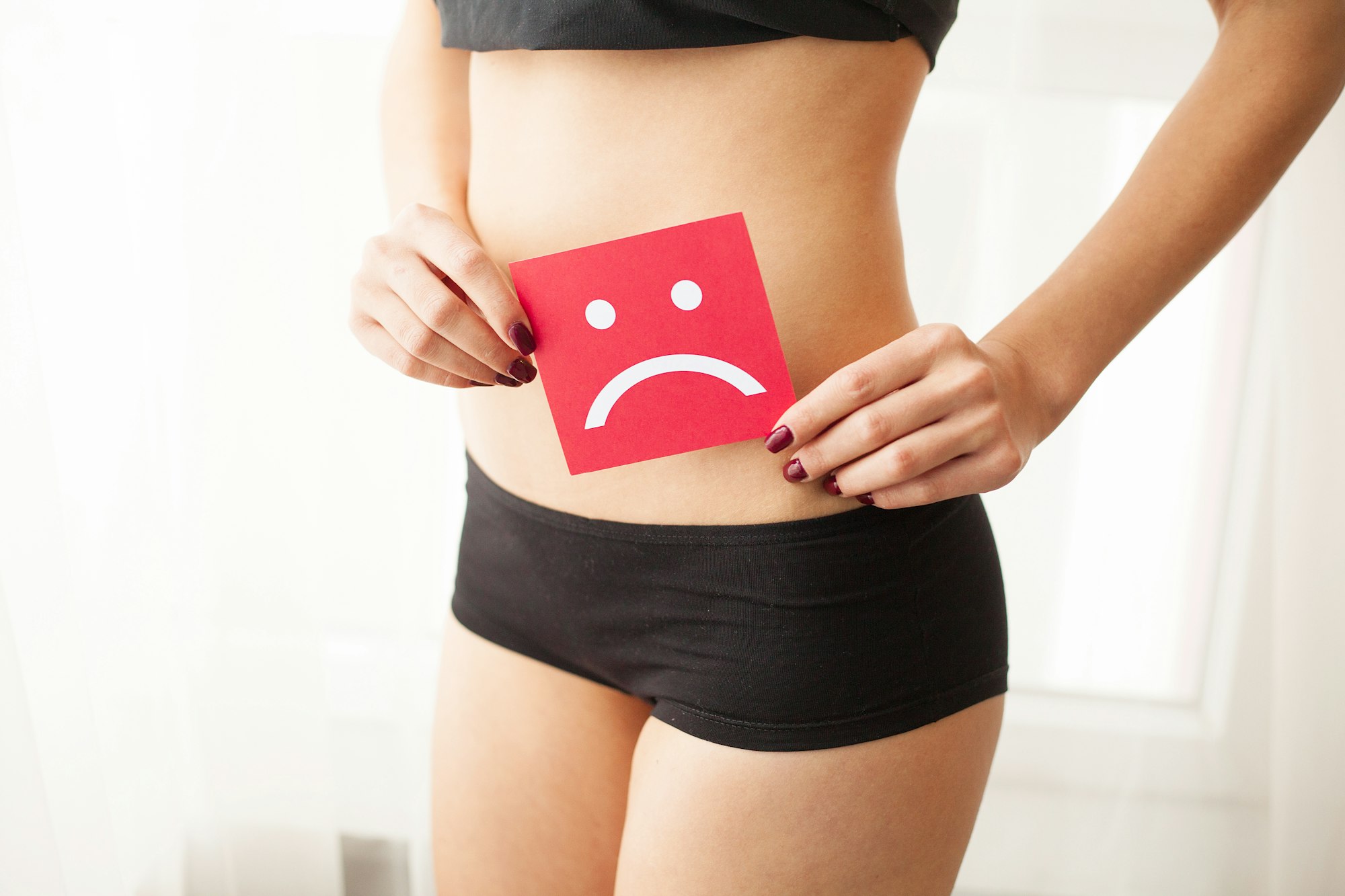 Vaginal or urinary infection and problems concept.