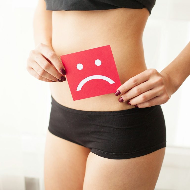 Vaginal or urinary infection and problems concept.